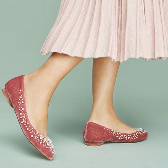 Anthropologie Opulent Ballet Flats - Picture 5 of 5
